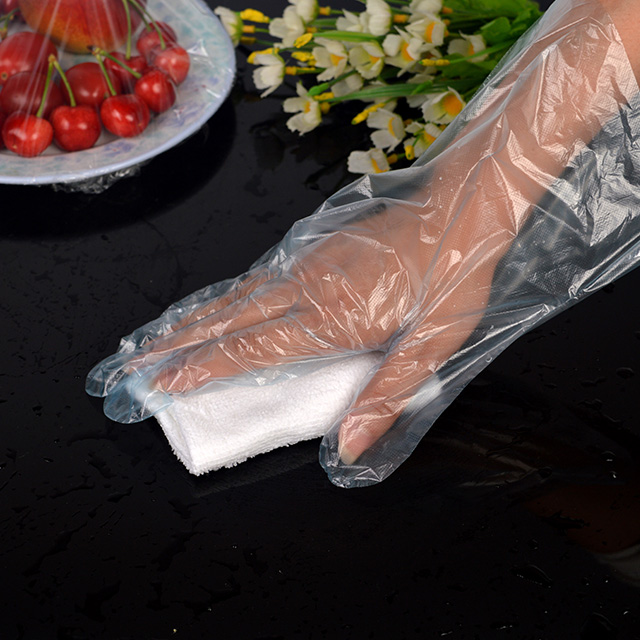 多功能透明一次性PE染发剂家用食品加厚手套