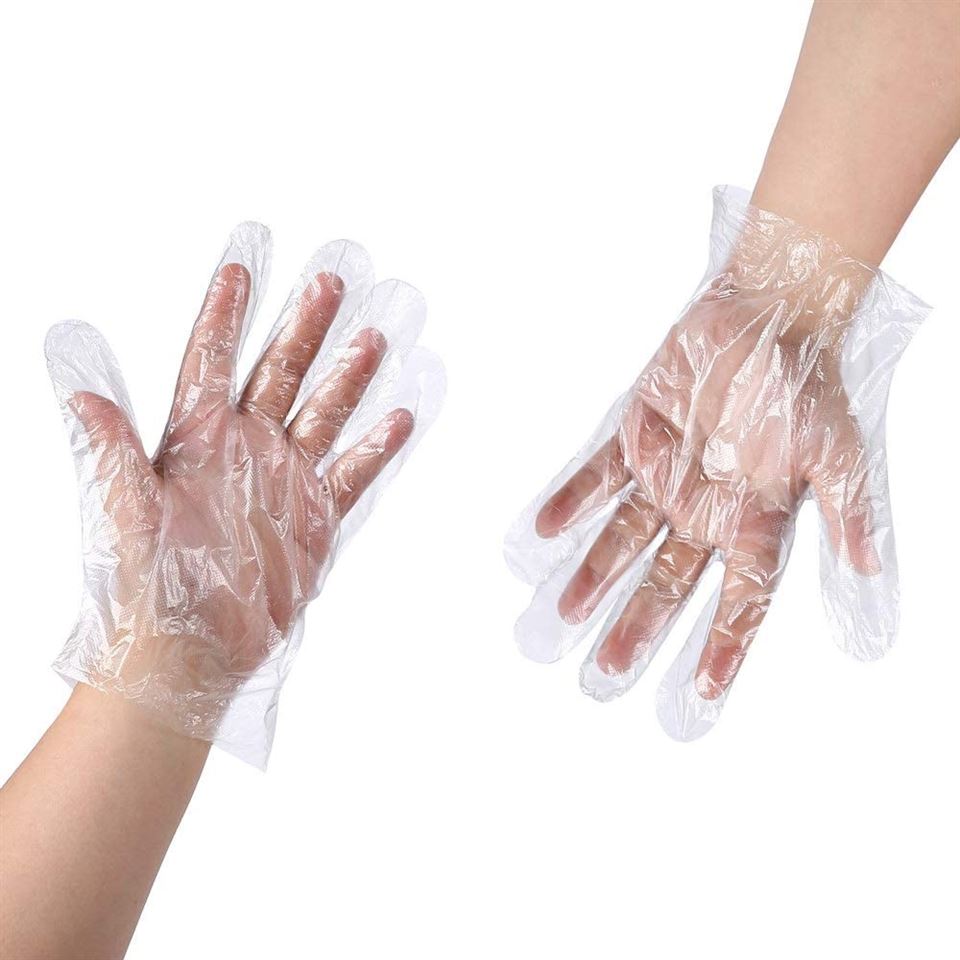  一次性透明聚乙烯透明手套 